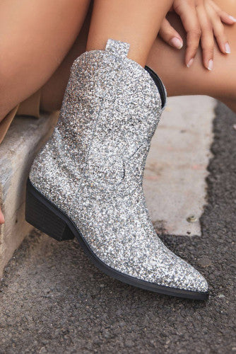 Britt loves sparkle booties
