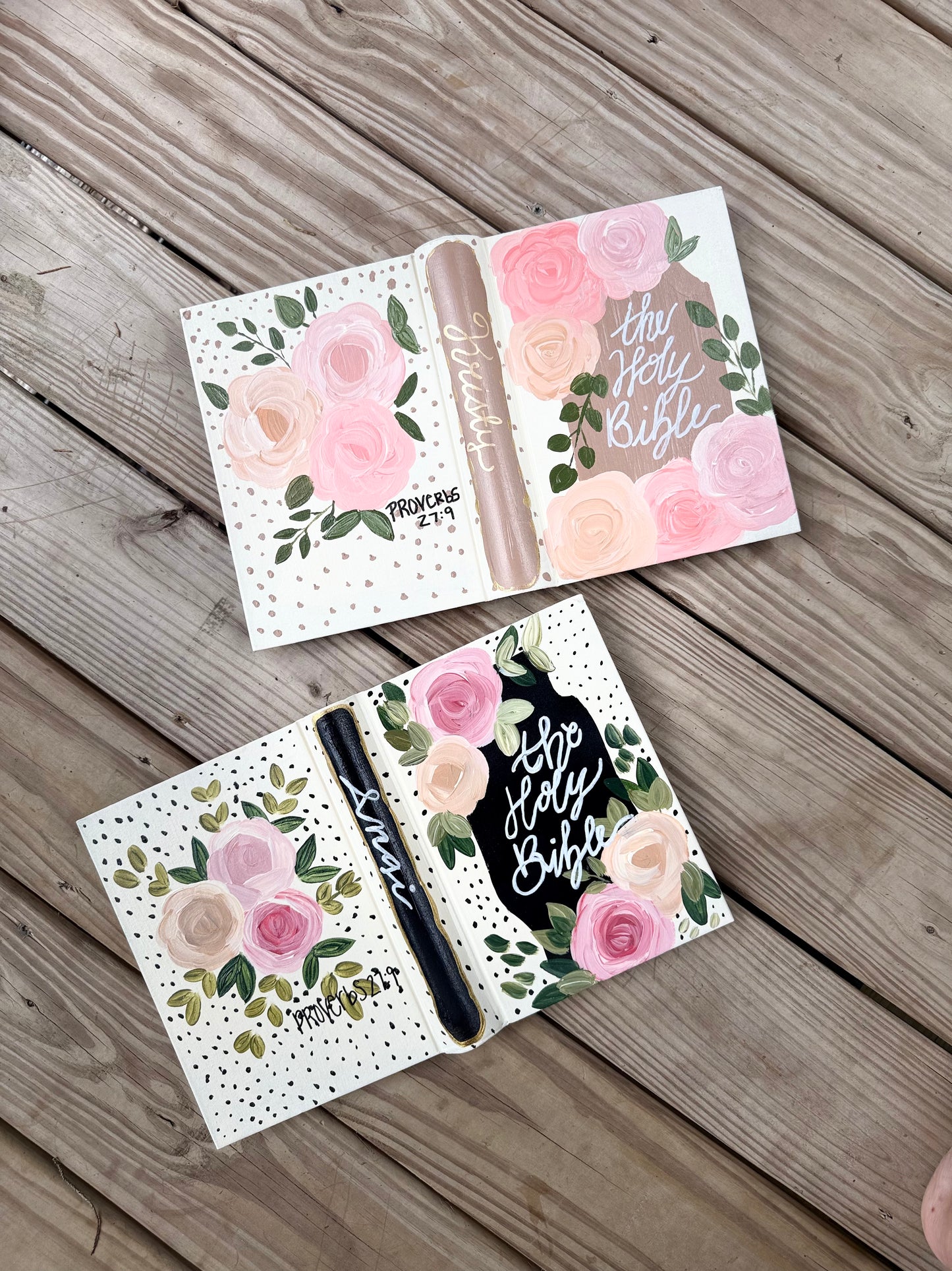 Custom Painted Bible Order