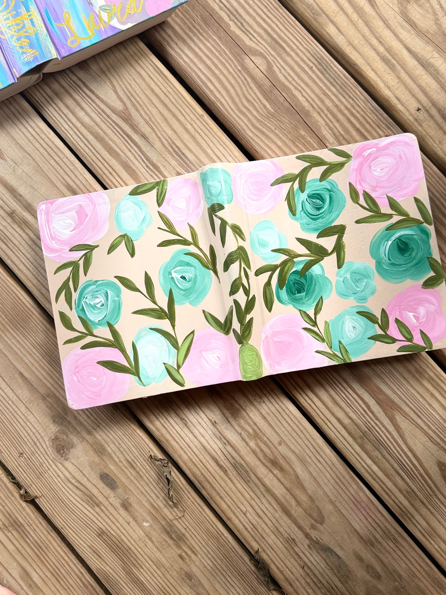 Inspire Faith NLT coloring and Journaling Bible