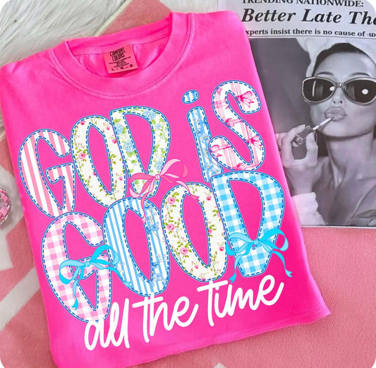 Tee or tank God is good