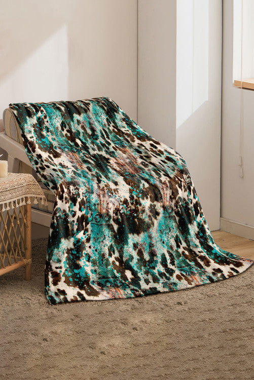 Cowboy take me away blanket