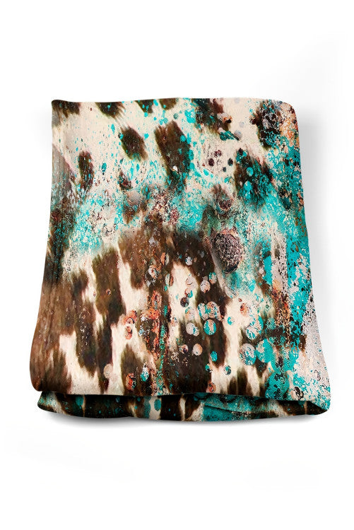 Cowboy take me away blanket