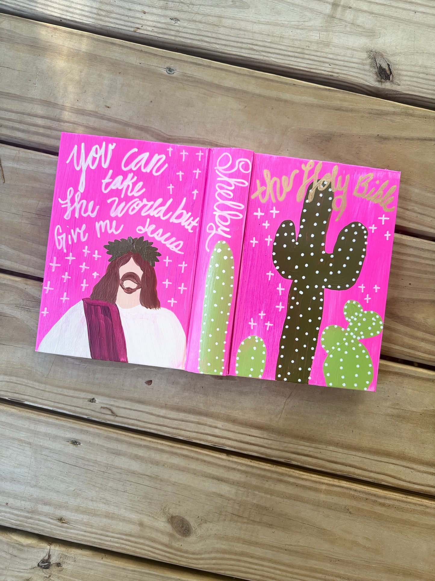 Custom Painted Bible Order